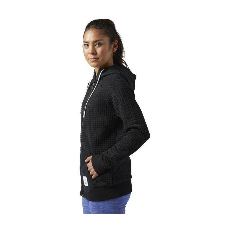 Dámská mikina EL QUILTED FULLZIP CD9353