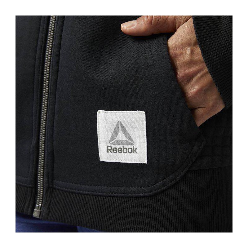 Dámská mikina EL QUILTED FULLZIP CD9353