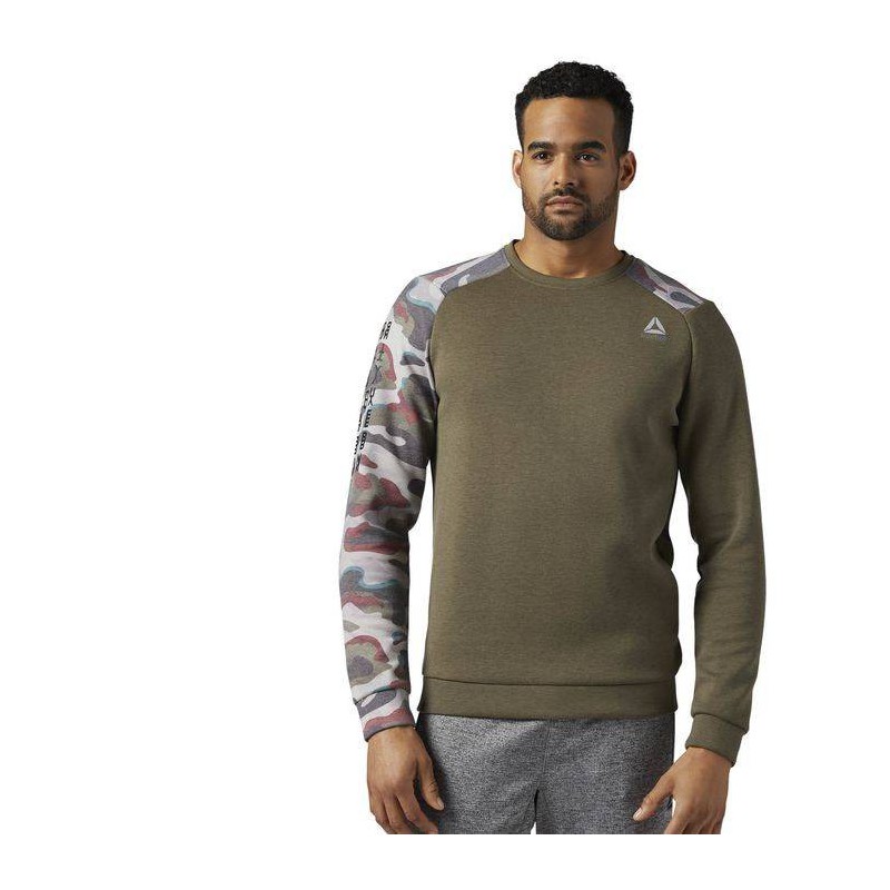 Pánská mikina QUIK COTTON CREW NECK CE6066