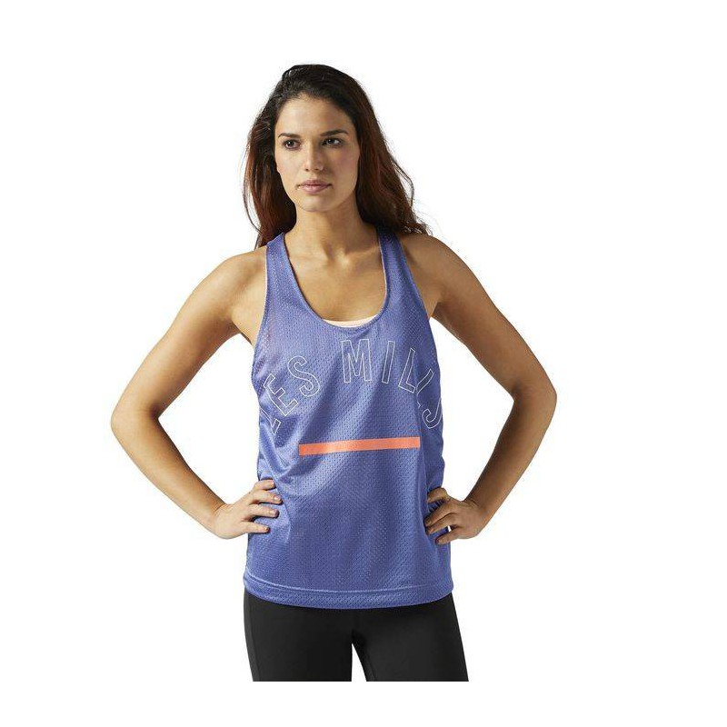 Dámský top Les Mills MESH BBALL TANK CE6696