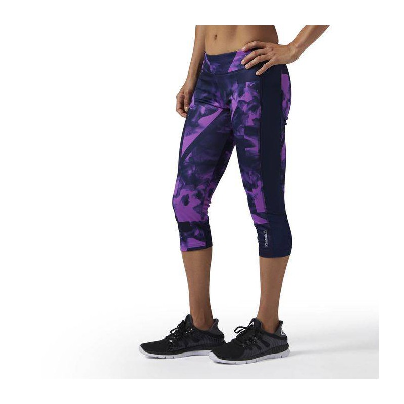 Woman Tight WOR SMOKE PRINT CAPRI CE7768