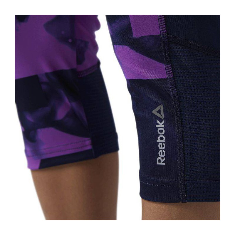 Woman Tight WOR SMOKE PRINT CAPRI CE7768