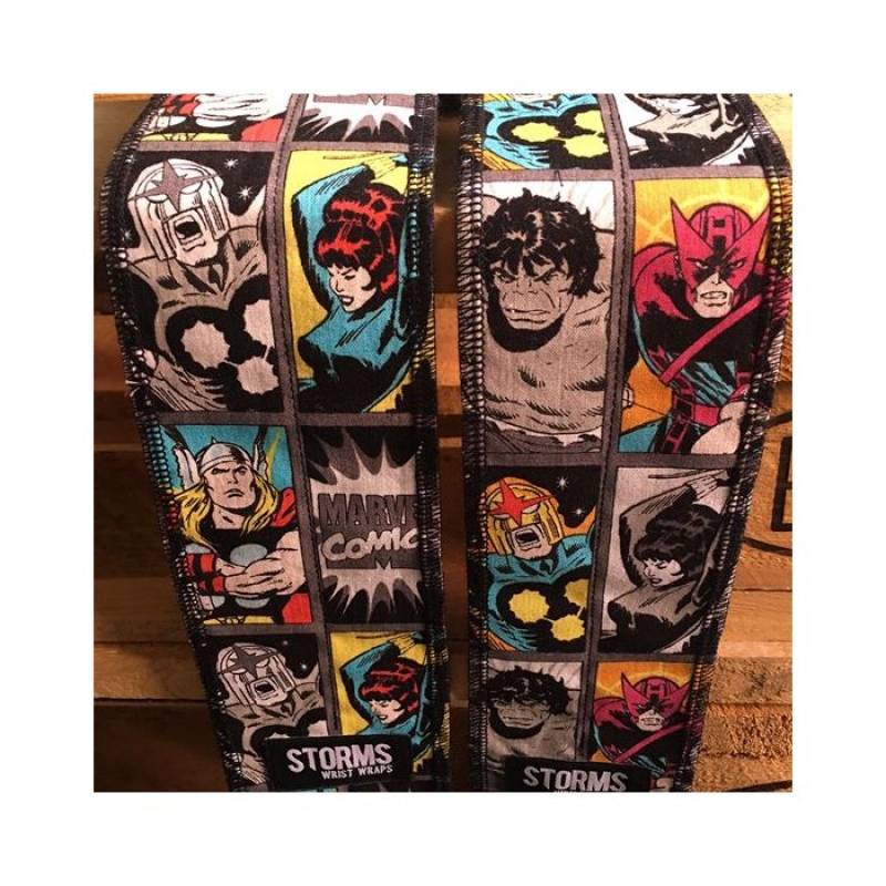 Zpevňovač zápěstí STORMS Wrist Wraps - Marvel 2.0