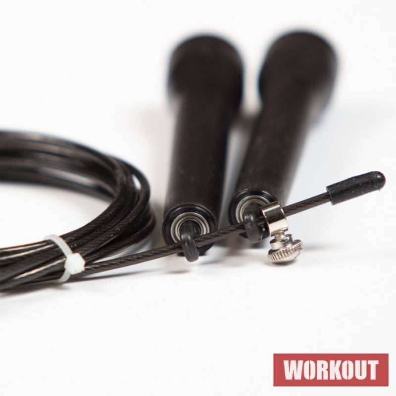 StrongGear Speed Rope švihadlo - černé