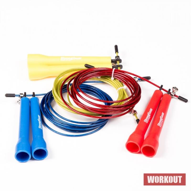StrongGear Speed Rope švihadlo - žluté