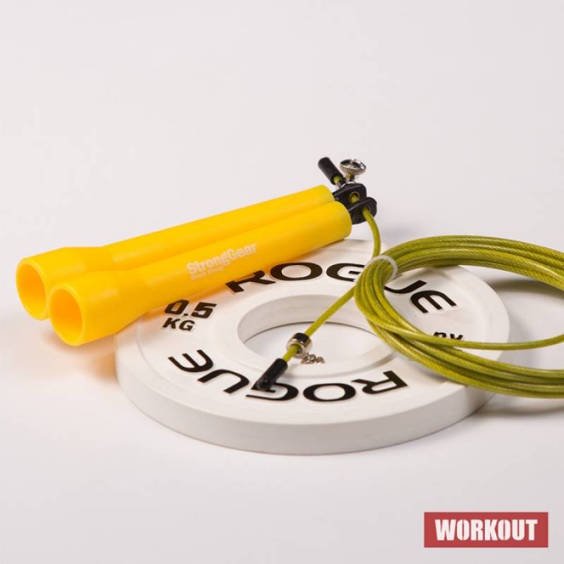 StrongGear Speed Rope švihadlo - žluté
