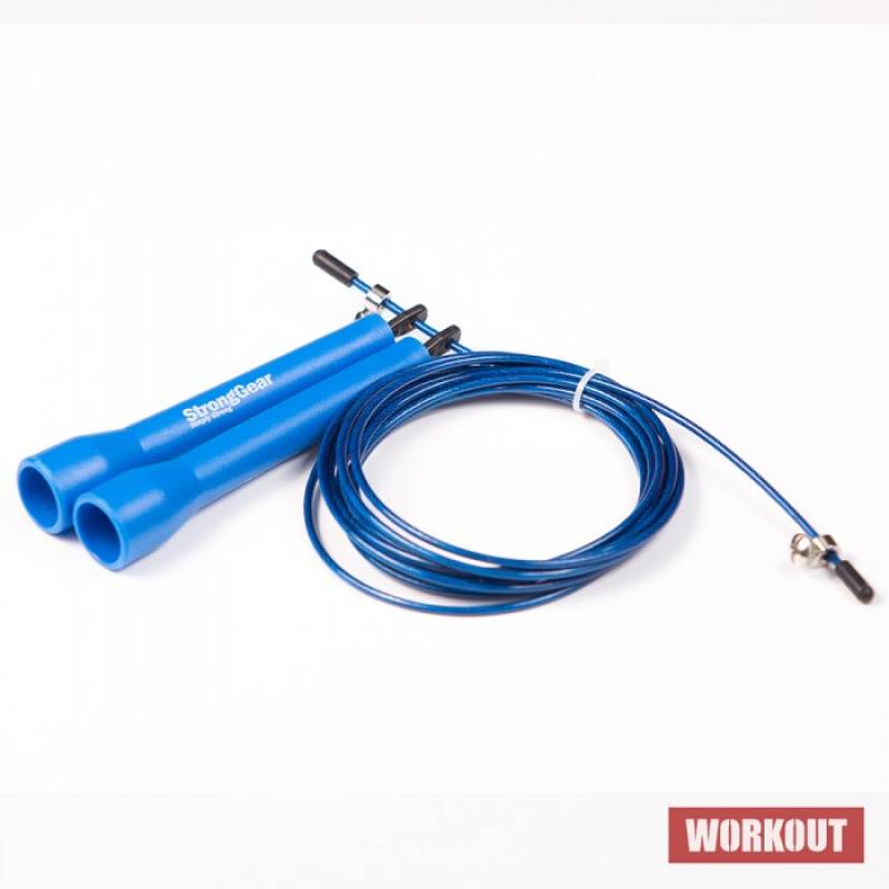 StrongGear Speed Rope švihadlo - modré