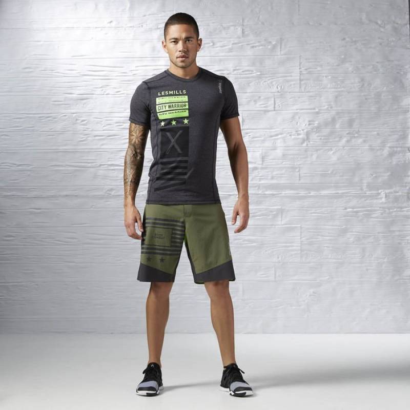 Pánské tričko Reebok LESMILLS LM BDYCMBT T AJ0517