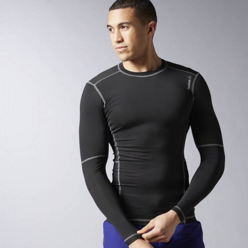 Pánské kompresní triko Work Out Ready Compression Long Sleeve AO0611