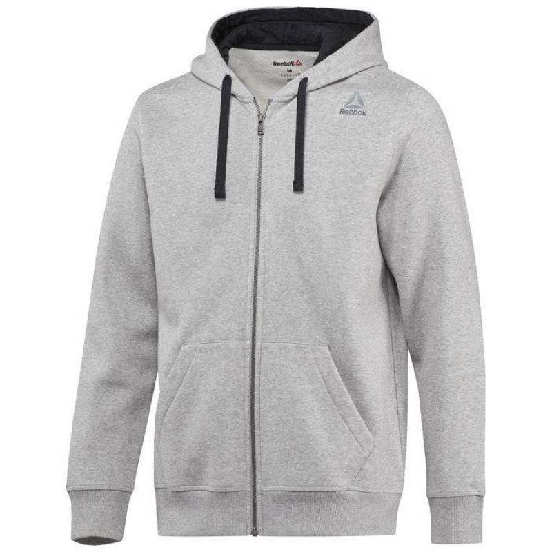 Pánská mikina EL FLEECE FZ BK4992