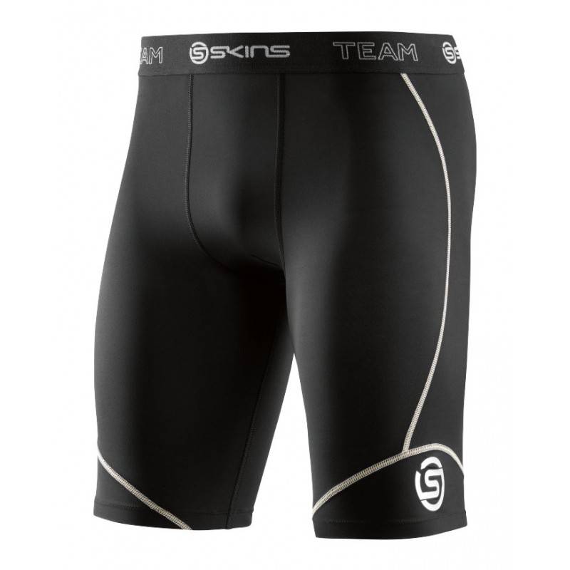 Compression Shorts Skins DNAmic Team Mens Half Tights Black