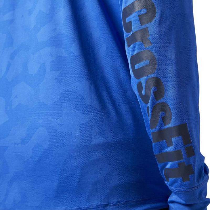 Pánská mikina CrossFit JACQUARD HOODY BQ7683