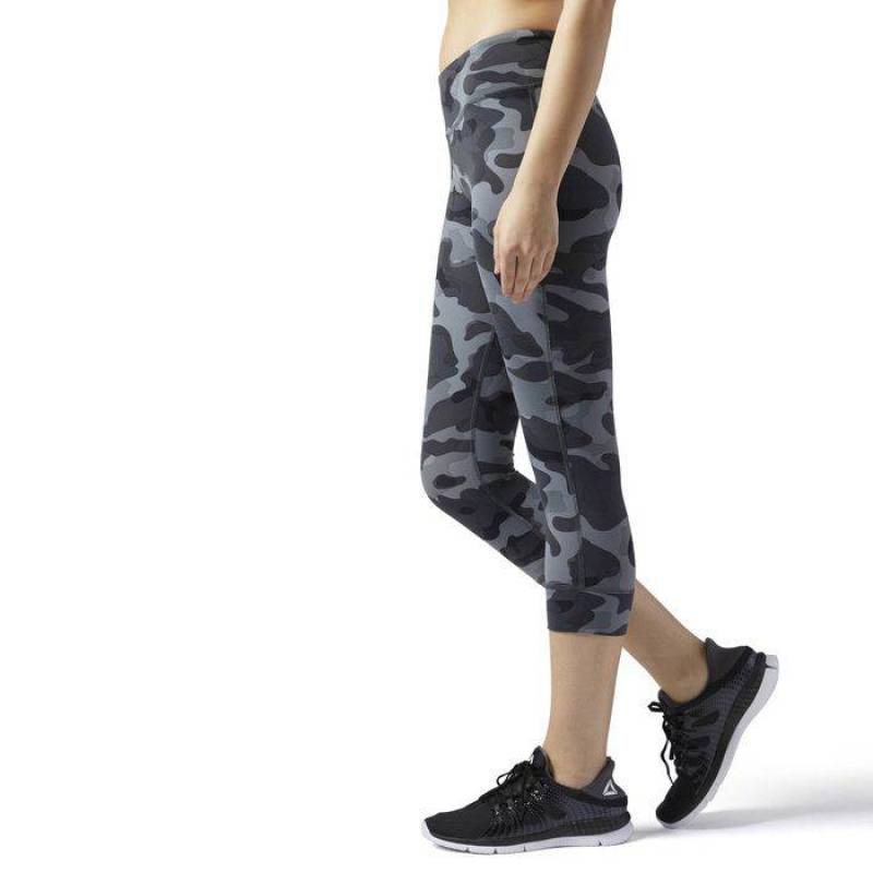 Dámské legíny LUX 3/4 TIGHT - CAMO BP7229