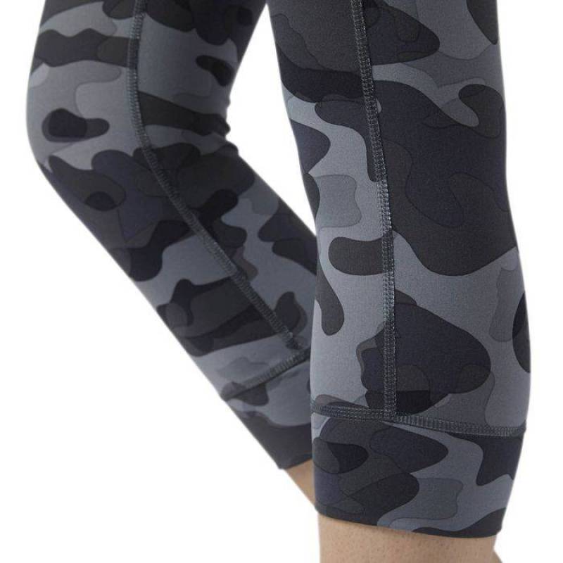 Dámské legíny LUX 3/4 TIGHT - CAMO BP7229