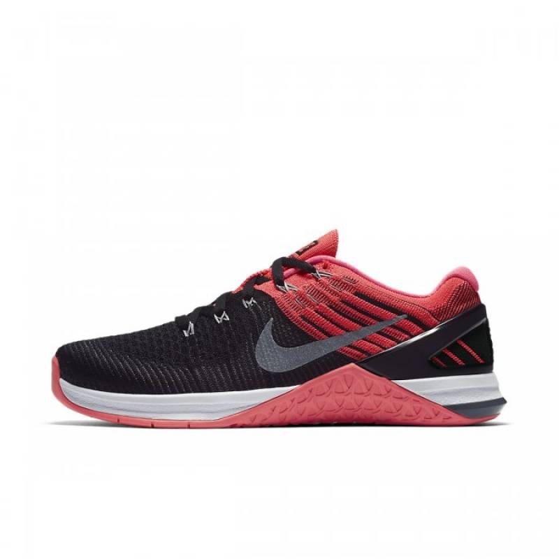 Damenschuhe Nike Metcon DSX Flyknit - rosa/schwarz