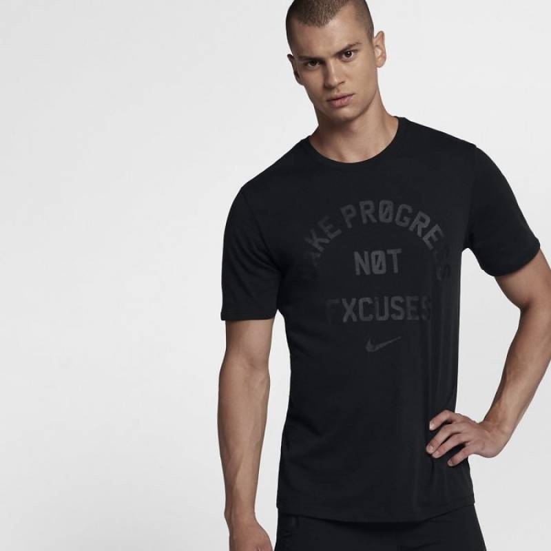 Man T-Shirt Nike - NO EXCUSE - black