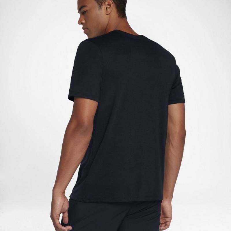 Man T-Shirt Athlete WALL black