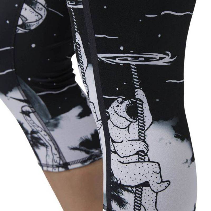 Dámské legíny CrossFit CAPRI BQ7382