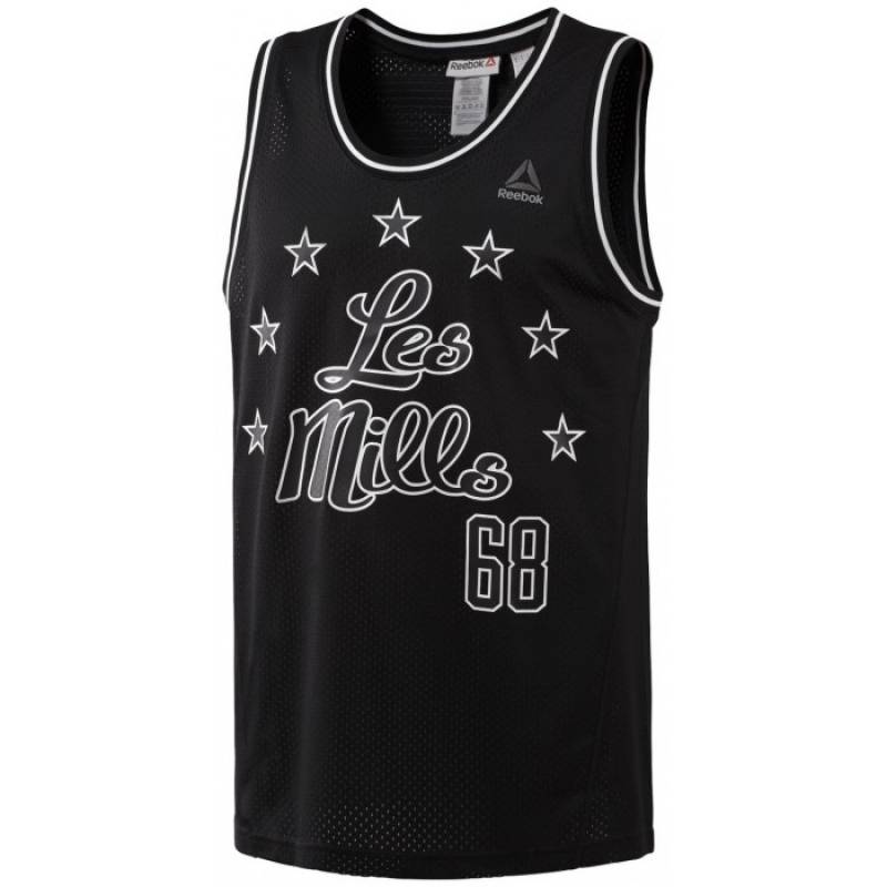 Pánské tílko Les Mills MESH BBALL TANK CE6710