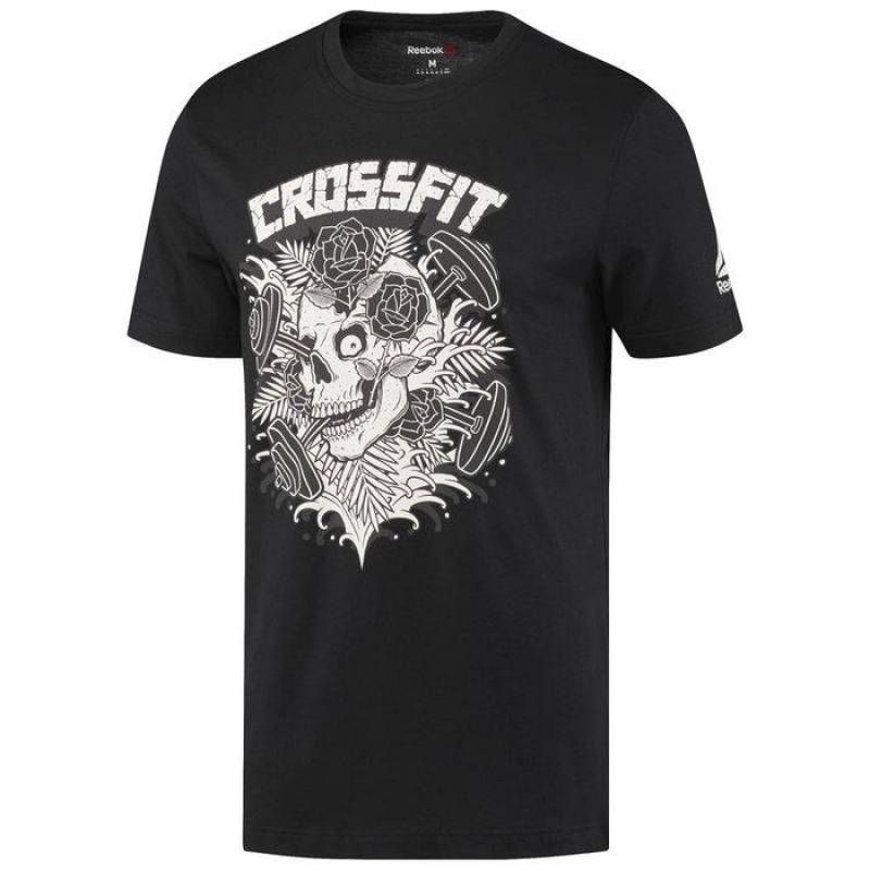 Man T-Shirt CrossFit MIKE GIANT SKULL BR5530
