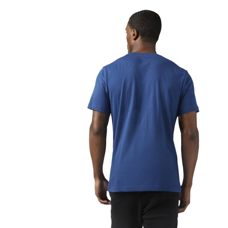 Man T-Shirt LIFT OR DIE modré