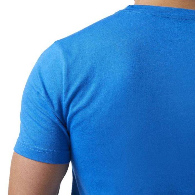 Man T-Shirt QQR- Reebok Linear Read