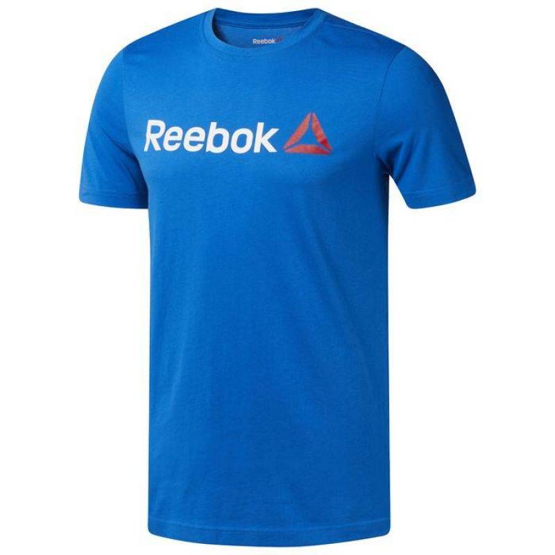 Man T-Shirt QQR- Reebok Linear Read