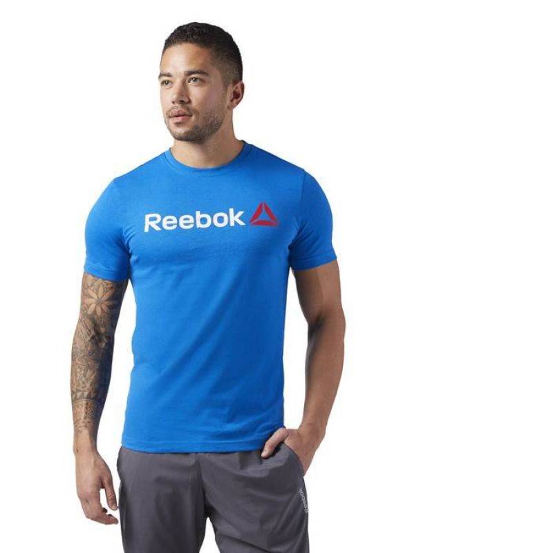 Herren T-Shirt QQR- Reebok Linear Read