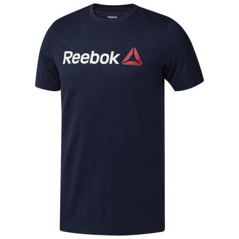 Man T-Shirt QQR- Reebok Linear Read