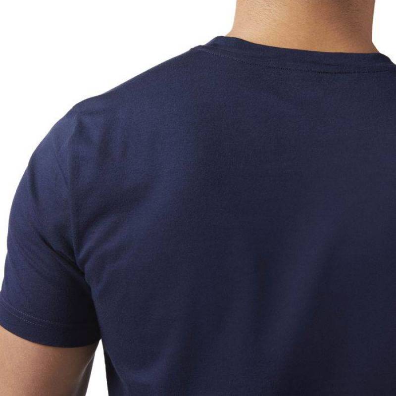 Man T-Shirt QQR- Reebok Linear Read