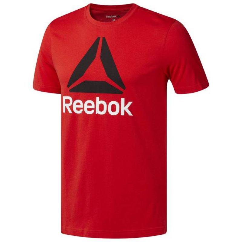 Man T-Shirt QQR - Reebok Stacked CW5370