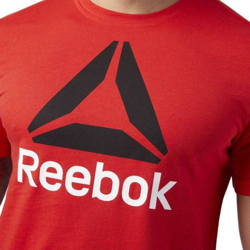 Man T-Shirt QQR - Reebok Stacked CW5370