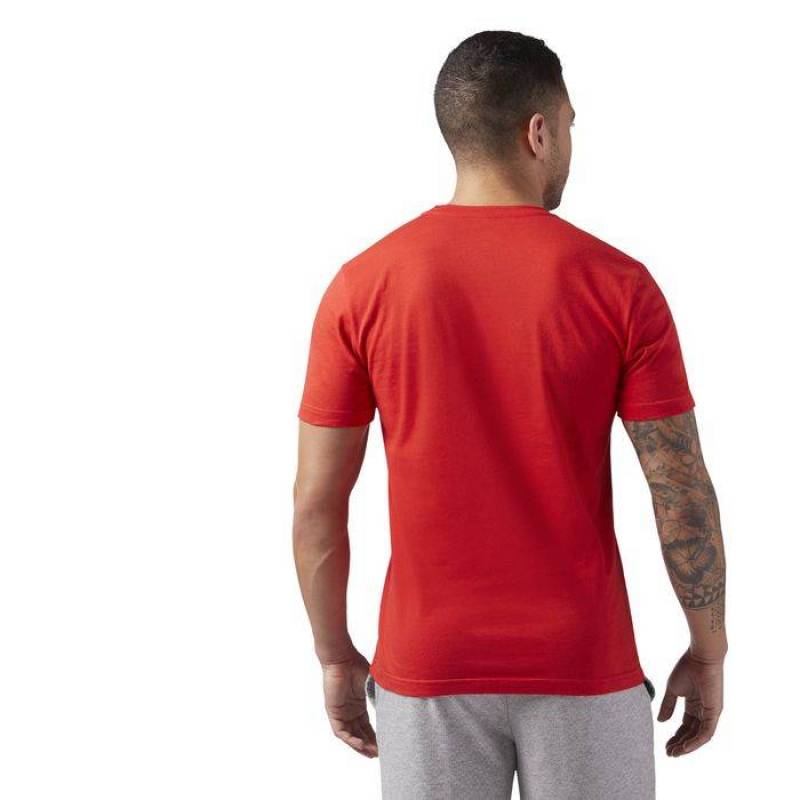 Man T-Shirt QQR - Reebok Stacked CW5370