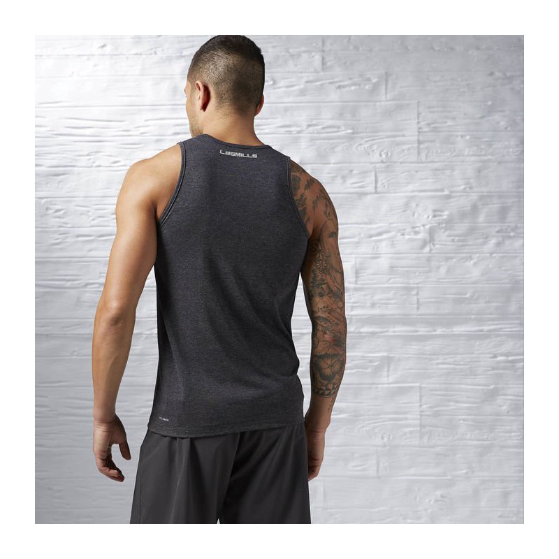 Man Top Les Mills POLY COTTON TNK AJ0520