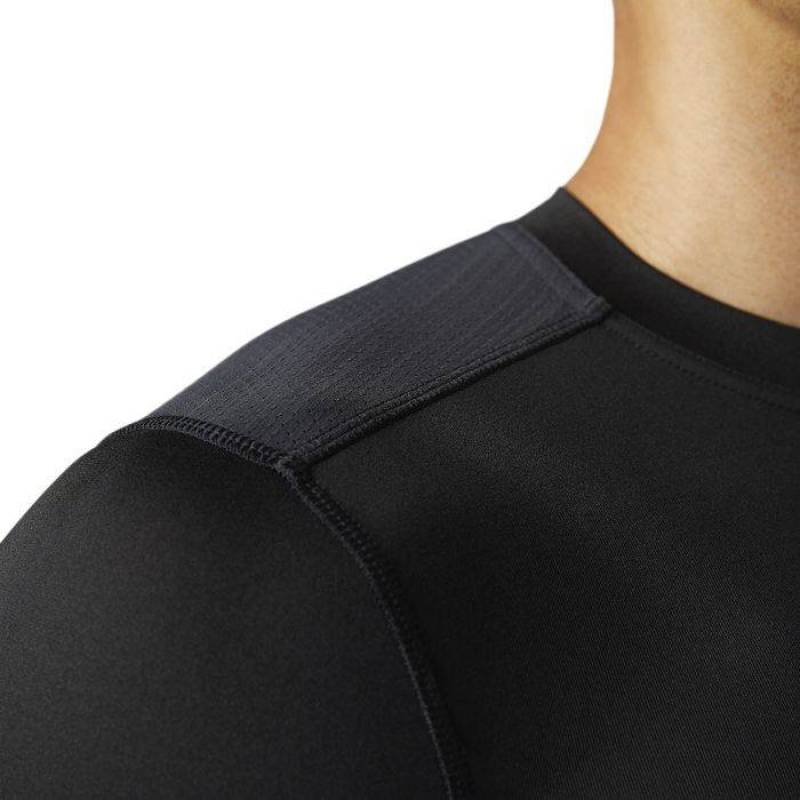 Man compression triko ACTVCHL GRPHC LS COMP TEE BR9579