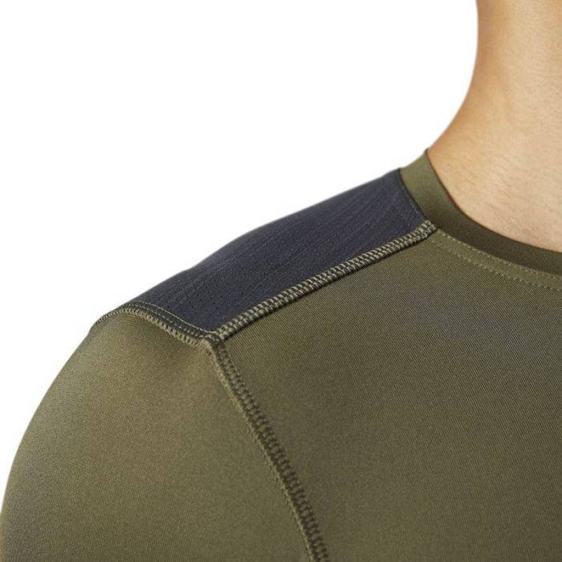 Pánské kompresní  tričko ACTVCHL GRPHC LS COMP TEE BR9581