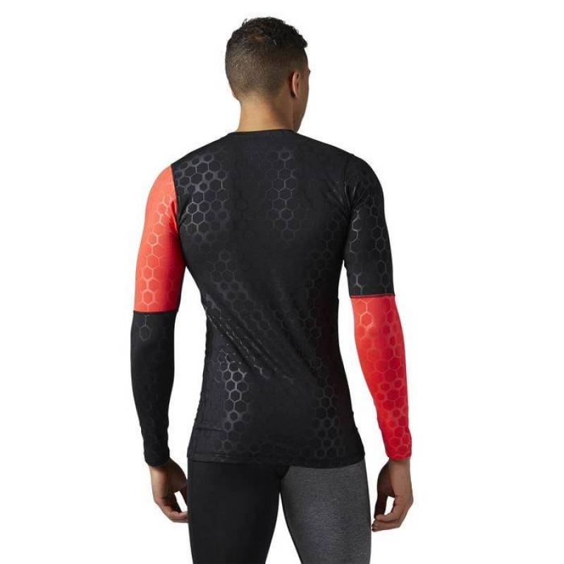 Pánské kompresní tričko HEXAWARM LS COMP TEE BR9584