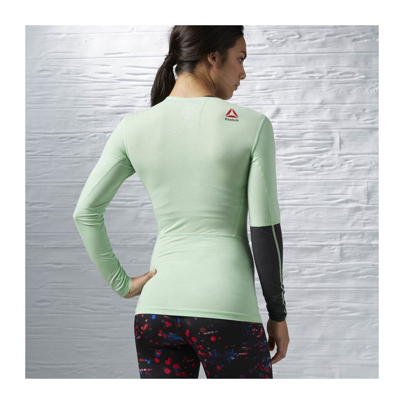 Woman T-Shirt Reebok OS CO COMP LS AI1737