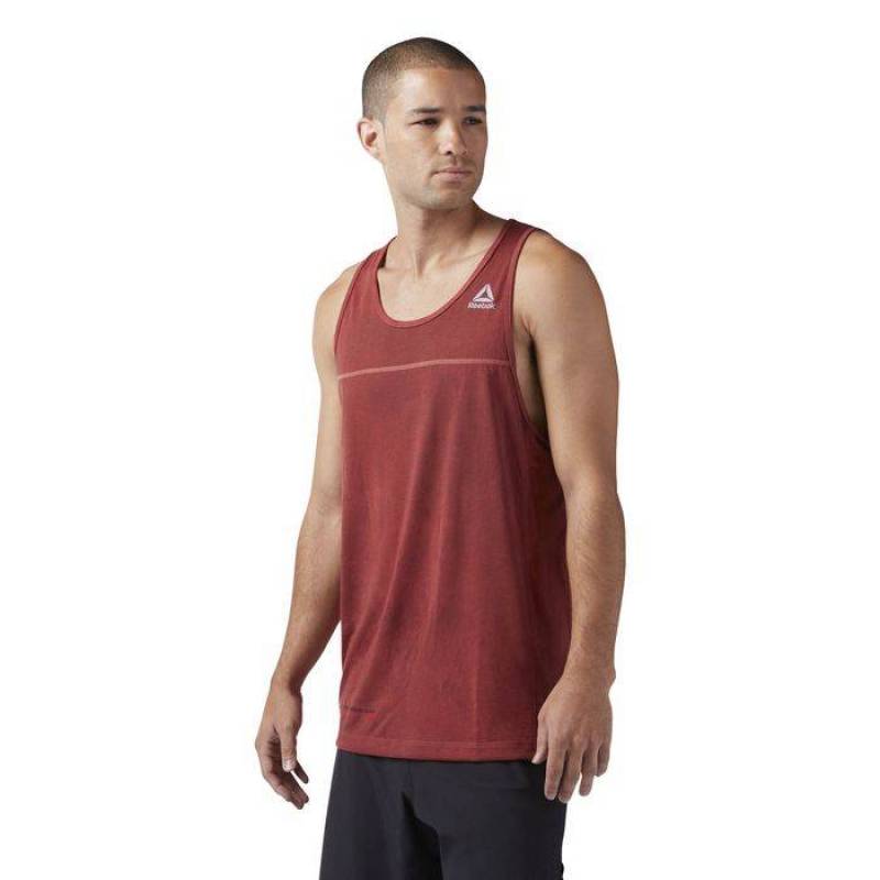 Pánské tílko Combat SprayDye Tank - červené