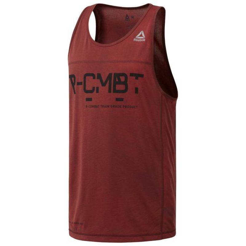 Pánské tílko Combat SprayDye Tank - červené