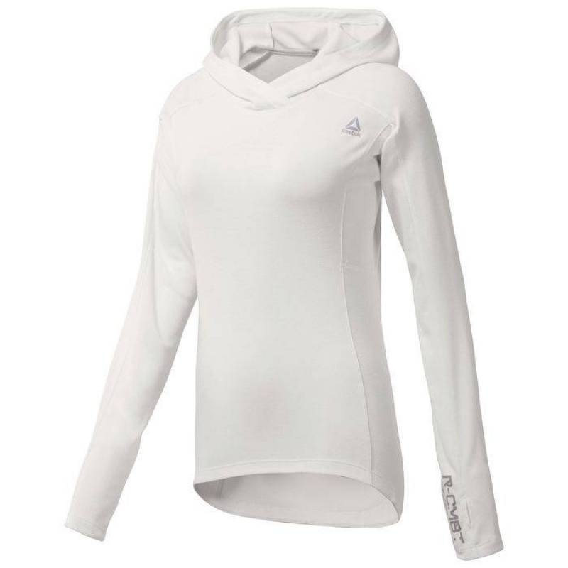 Dámská mikina COMBAT LIGHTWEIGHT HOODIE - bilá