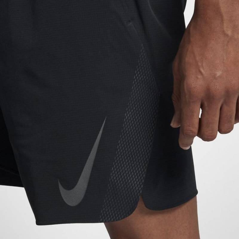 Man Shorts Flex Training Shorts - black