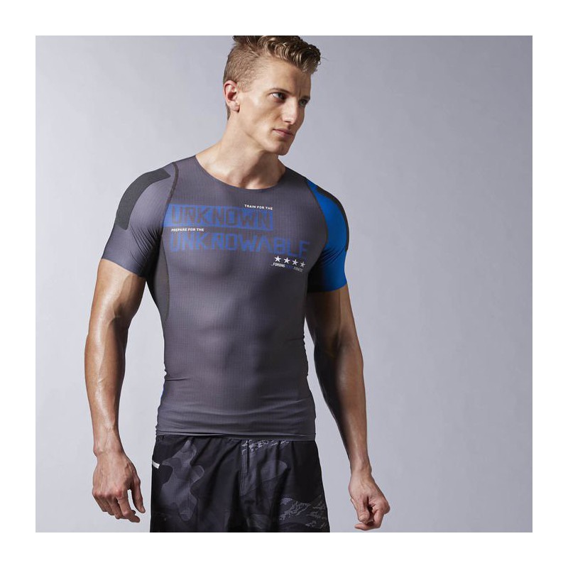 Herren T-Shirt kompressions Reebok CrossFit SS COMP