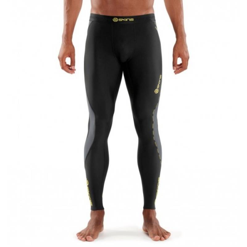 Man compression Tight SKINS DNAmic Thermal Black/Pewter
