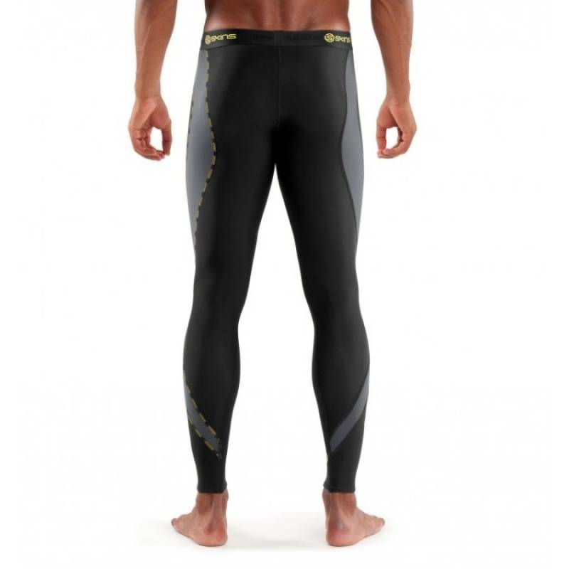 Man compression Tight SKINS DNAmic Thermal Black/Pewter