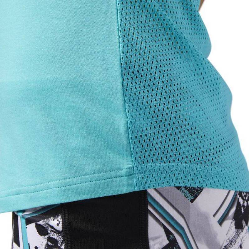 Woman top WOR MESH TANK