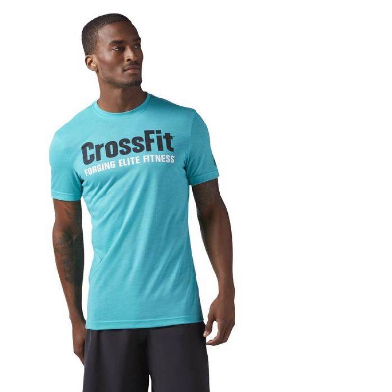 Man T-Shirt Reebok CrossFit FEF TEE- SPEEDWICK CF4548