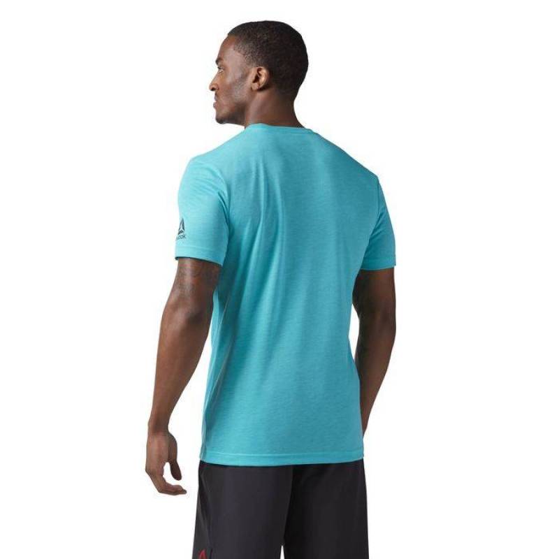 Man T-Shirt Reebok CrossFit FEF TEE- SPEEDWICK CF4548