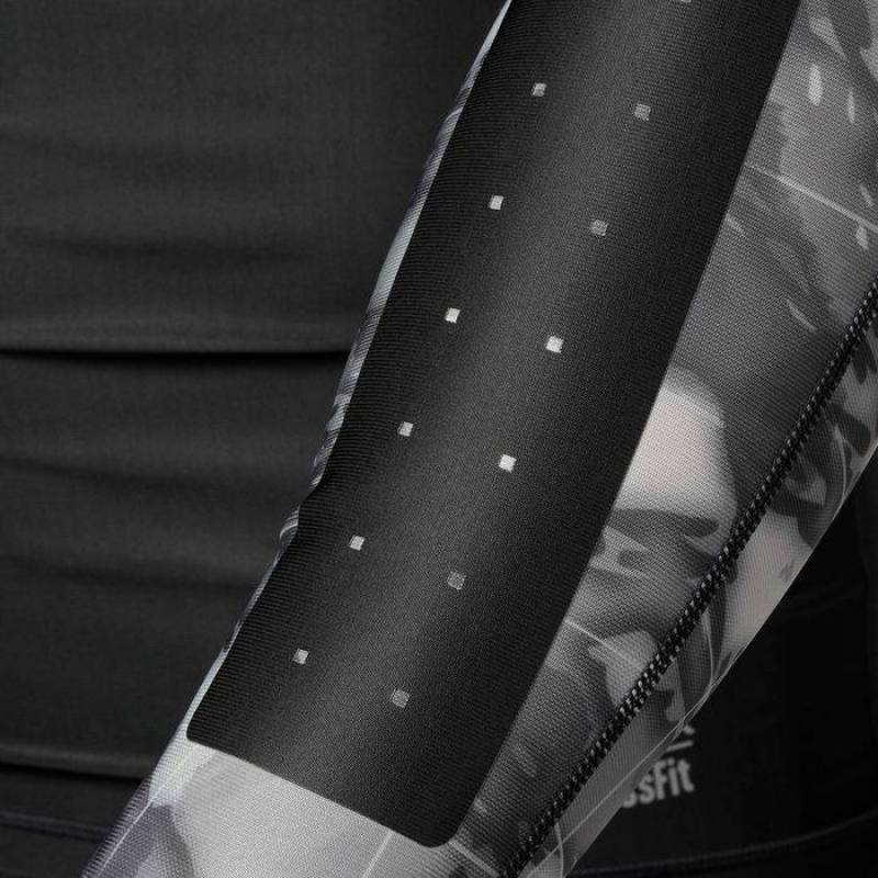 Pánské kopresní tričko Reebok CrossFit COMPRESSION LS TEE