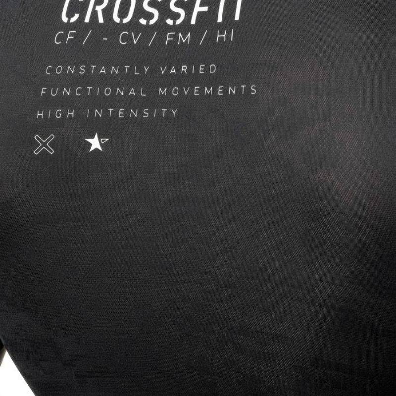 Pánské kopresní tričko Reebok CrossFit COMPRESSION LS TEE